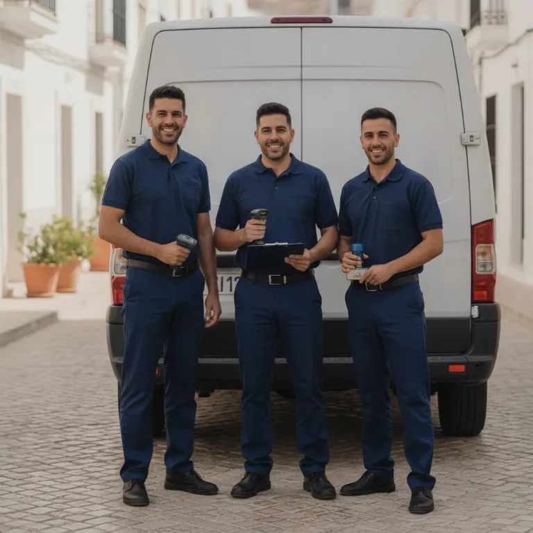 Agente de Aduanas equipo en Villaverde